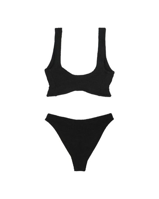 Hunza G Black Bikinis