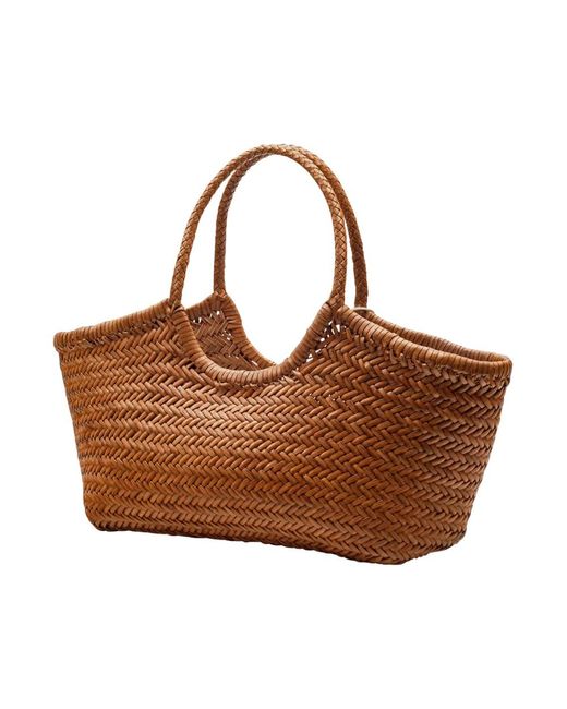 Tote Bags Dragon Diffusion de color Brown