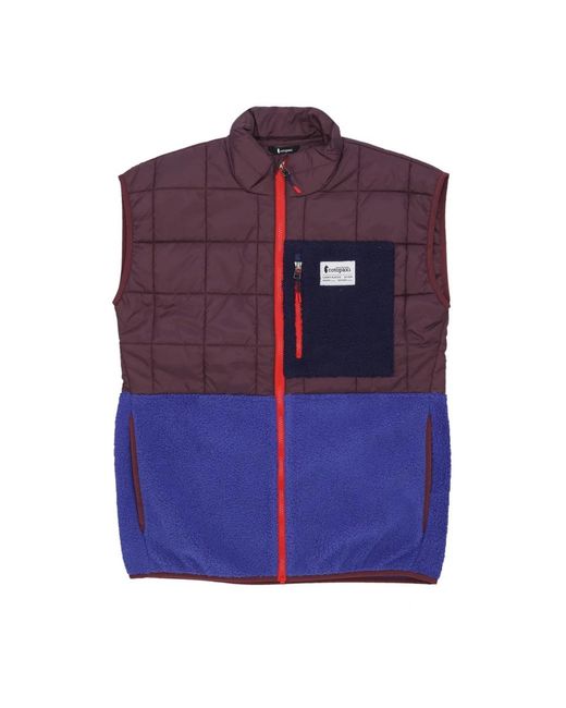COTOPAXI Purple Waistcoats for men