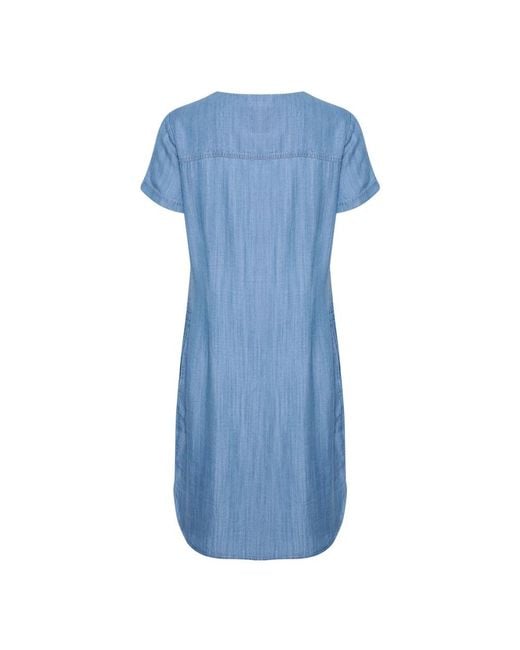 Part Two Blue Short Dresses