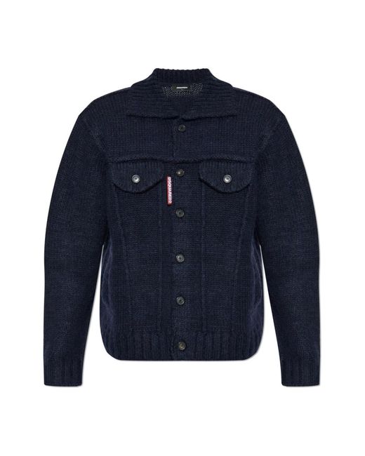 Cardigans di DSquared² in Blue da Uomo