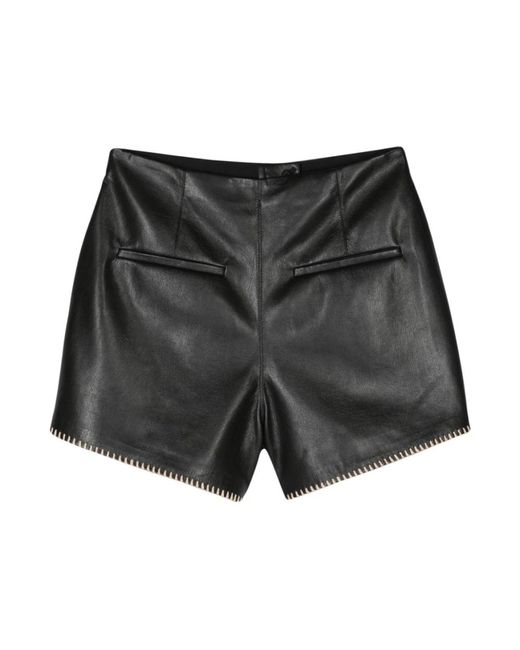 Shorts > short shorts Nanushka en coloris Black