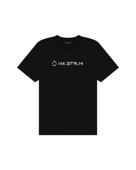 T-Shirts Ma Strum de hombre de color Black
