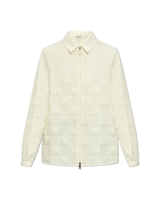 Moncler White Light Jackets