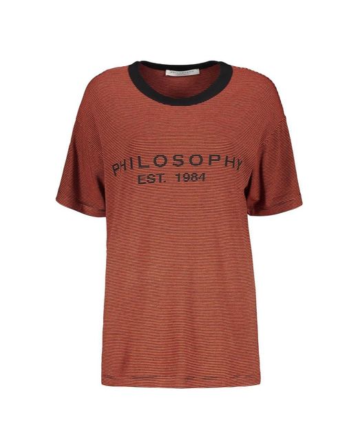 Philosophy Di Lorenzo Serafini Pink T-Shirts