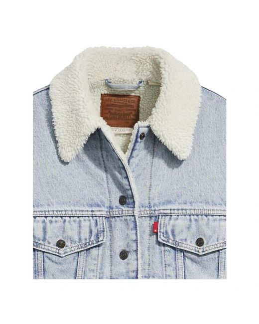 Denim Jackets Levi's de color Blue