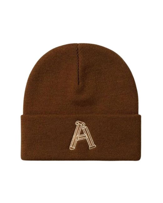 Aries Brown Beanies for men