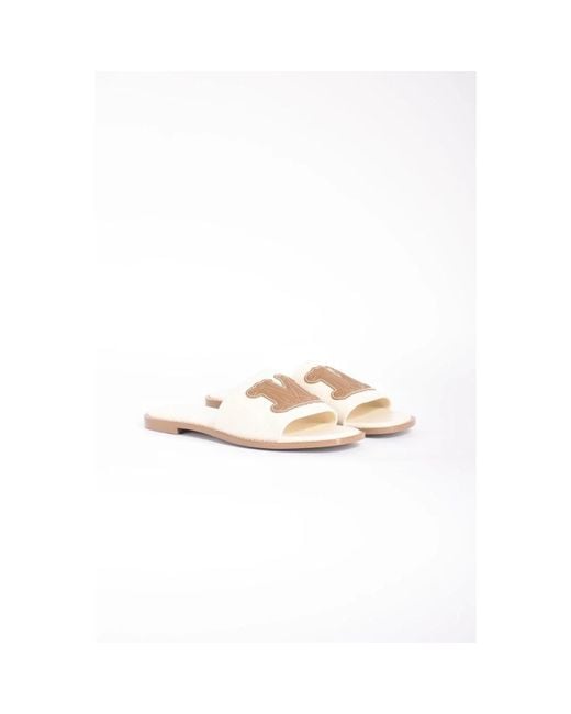 Sliders Max Mara en coloris White
