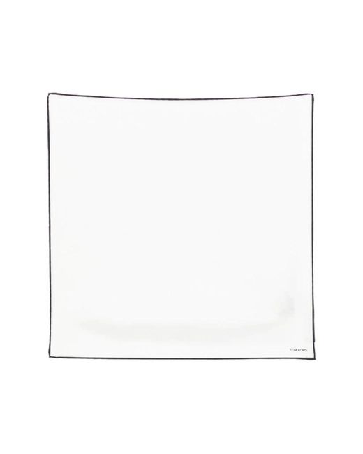 Pocket Scarves di Tom Ford in White
