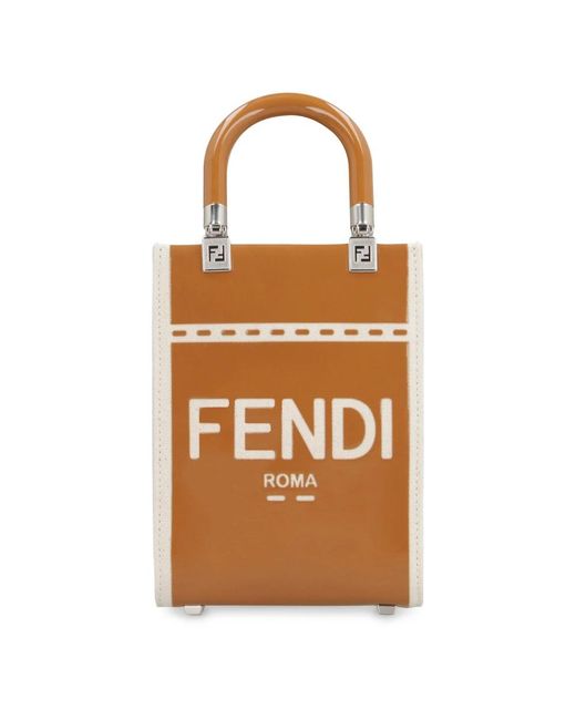 Fendi Handbags in het Brown
