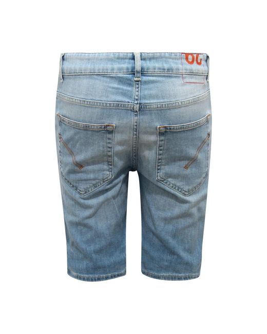 Dondup Blue Denim Shorts for men