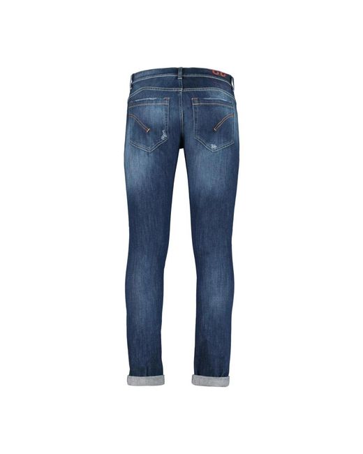 Dondup Blue Slim Fit Jeans for men