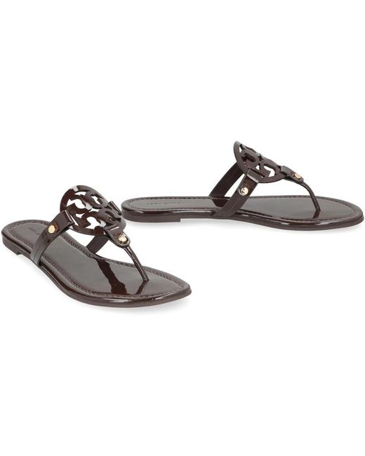 Flip Flops Tory Burch en coloris Brown