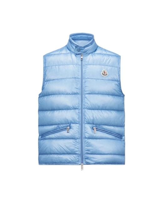 Vests Moncler de hombre de color Blue