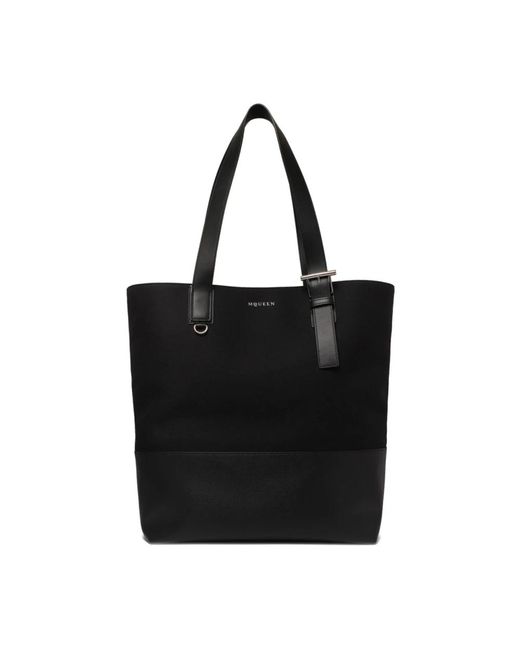 Alexander McQueen Tote Bags in het Black voor heren