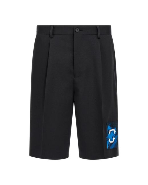 Undercover Black Casual Shorts for men