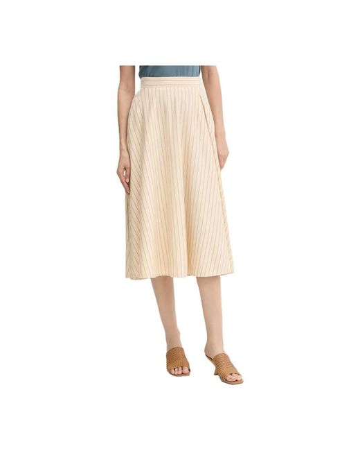 Max Mara Natural Midi Skirts