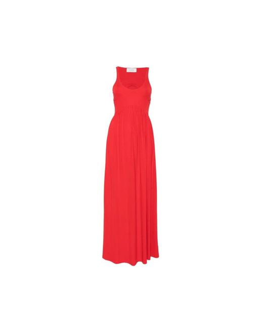 Sportmax Red Maxi Dresses