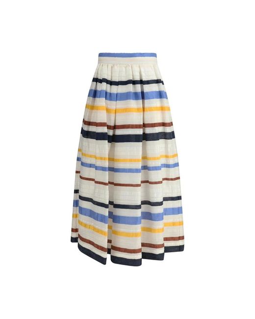 Sara Roka Gray Maxi Skirts