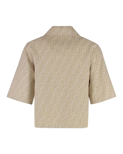 Fendi Brown Shirts