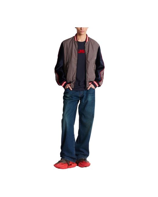 Balmain Gray Bomber Jackets for men
