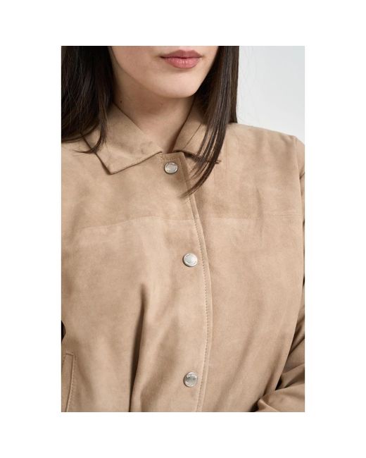 Bomber Jackets Bomboogie de color Natural