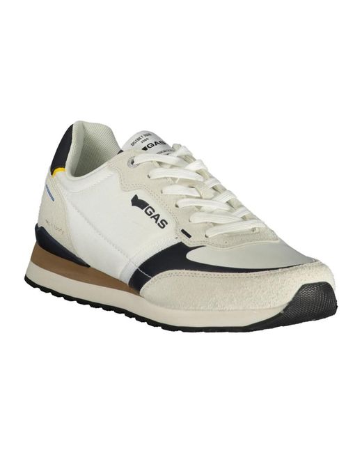 Gas White Sneakers for men