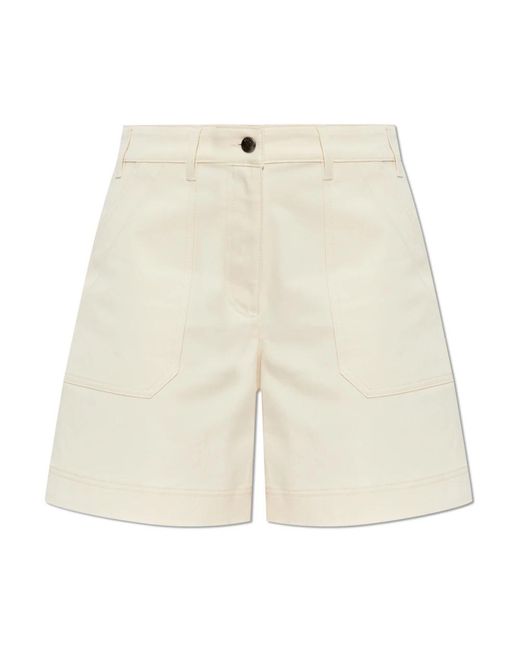Moncler Natural Short Shorts