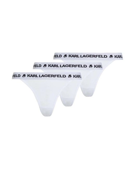 Karl Lagerfeld Ondergoed ,Wit ,Katoen Ondergoed in het White