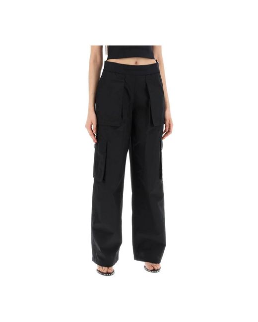 Alexander Wang Black Tapered trousers