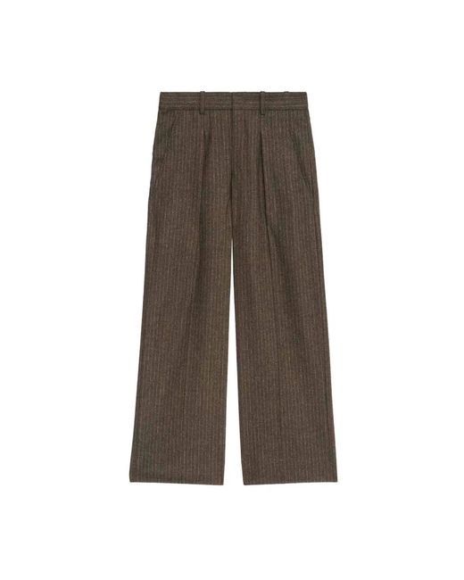 Isabel Marant Wide Trousers in het Brown