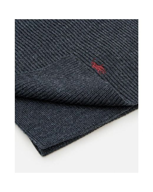 Polo Ralph Lauren Blue Winter Scarves for men