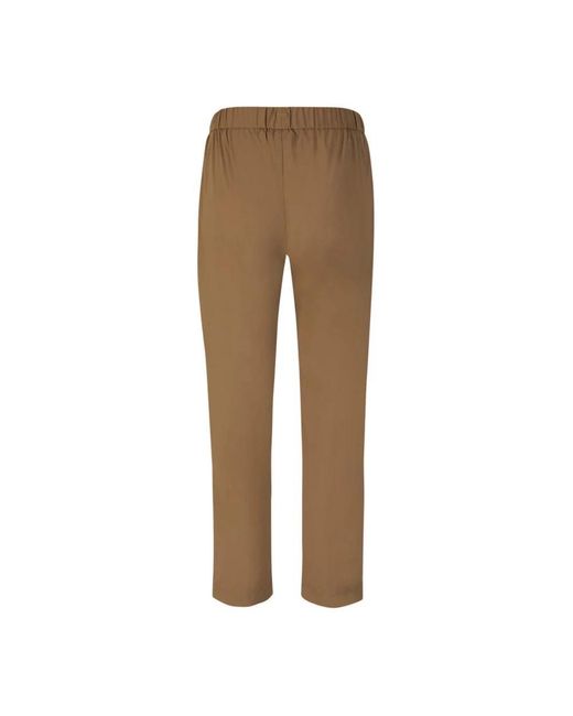 Herno Brown Einfarbige Technische Jogginghose
