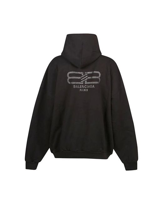 Balenciaga Black Hoodies for men