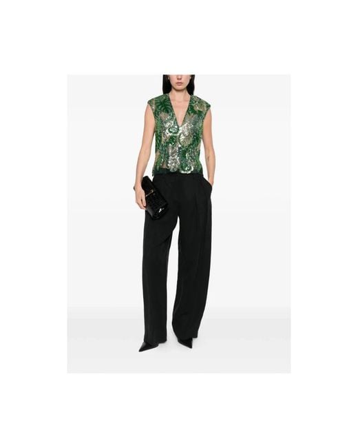 DE SANTIS Green Blouses