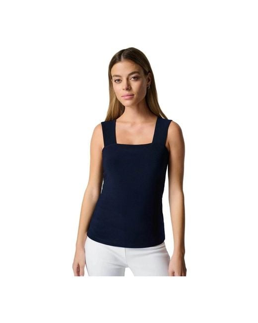 Sleeveless Tops Joseph Ribkoff en coloris Blue