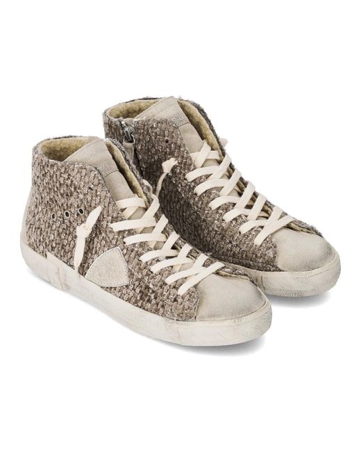 Philippe Model Gray Sneakers