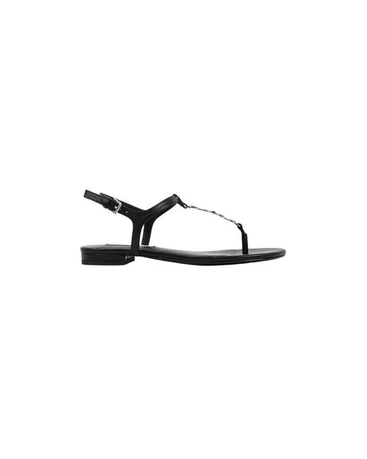 Karl Lagerfeld Black Slides
