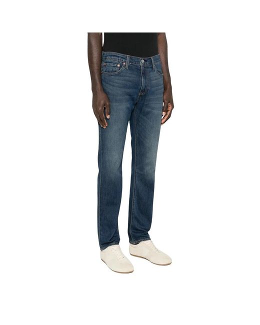 Levi's Blue Straight Jeans for men