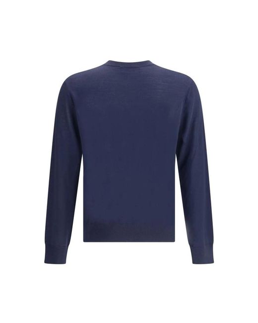 Round-Neck Knitwear DSquared² de hombre de color Blue