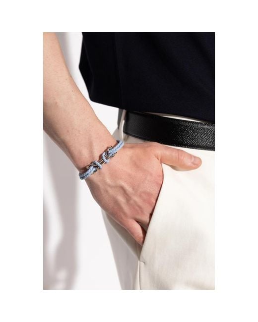 Ferragamo Blue Bracelets for men