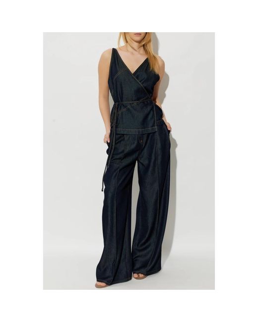 IRO Blue Loose-Fit Jeans