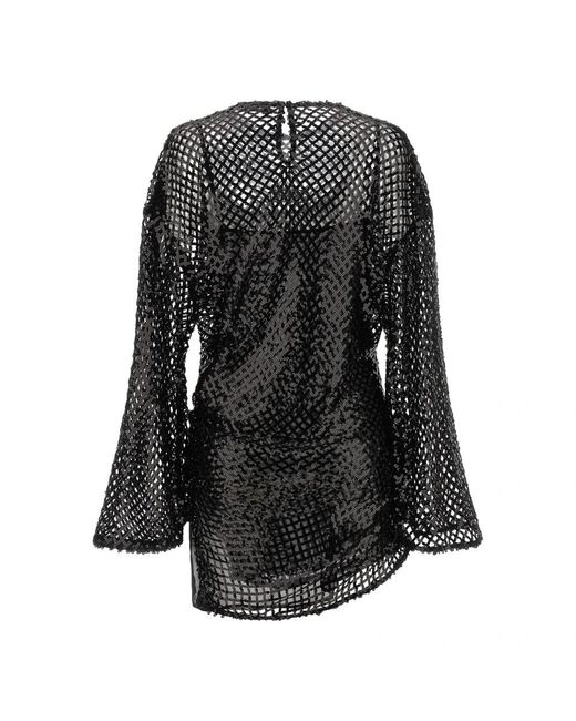 The Attico Black Short Dresses