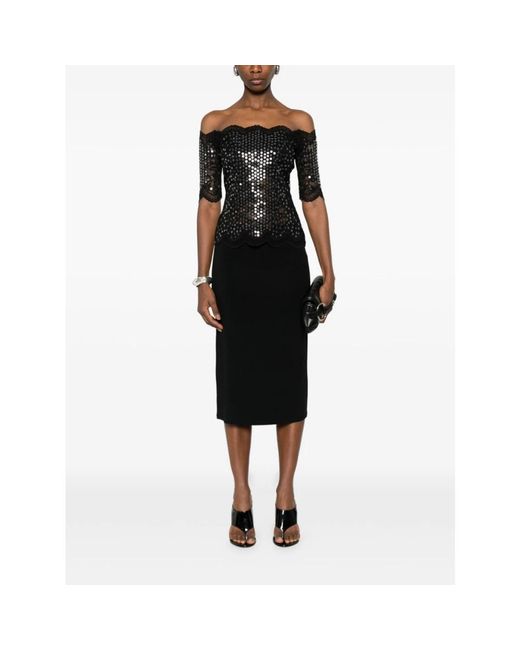 Rabanne Black Blouses