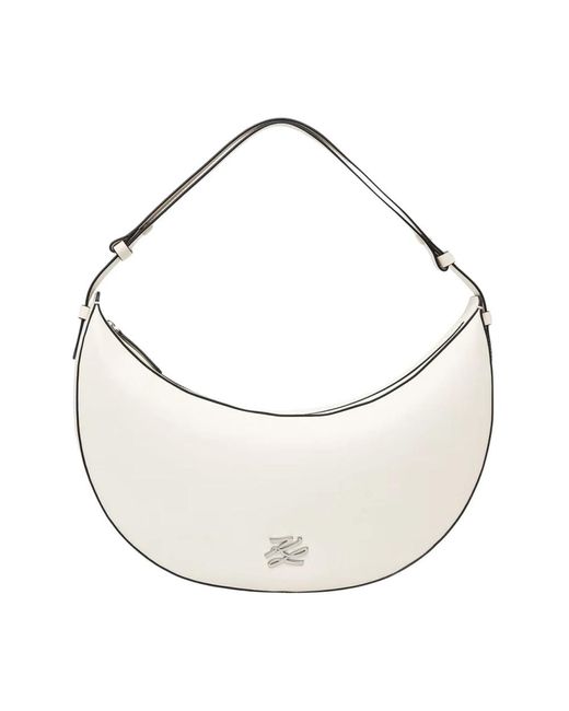 Shoulder Bags di Karl Lagerfeld in White