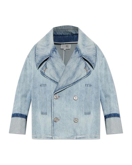 MM6 by Maison Margiela Blue Denim Jackets