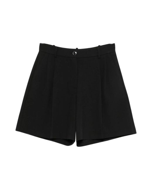 Pinko Black Short Shorts