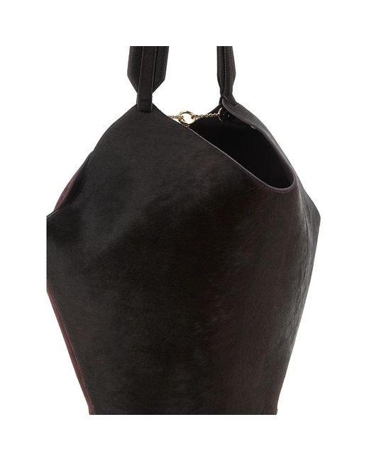 Khaite Black Shopping Bags