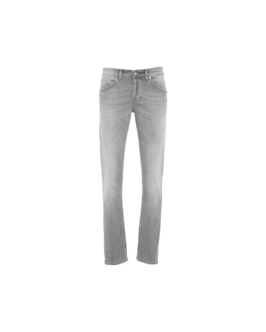 Dondup Gray Slim-Fit Jeans for men