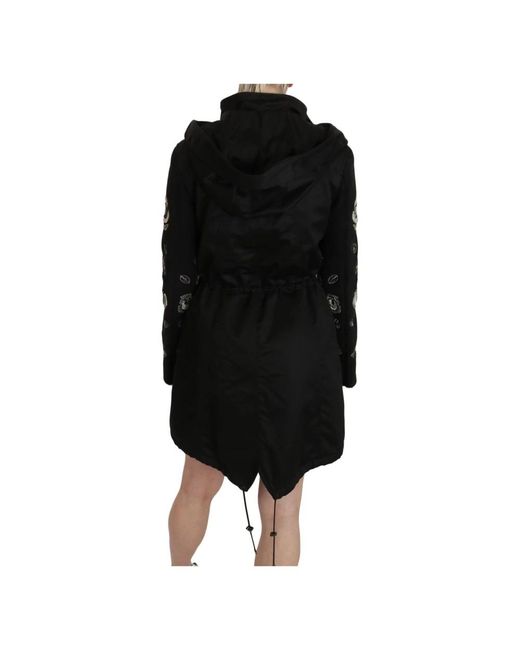 John Richmond Black Parkas